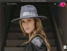 Tablet Screenshot of fancyfedora.com